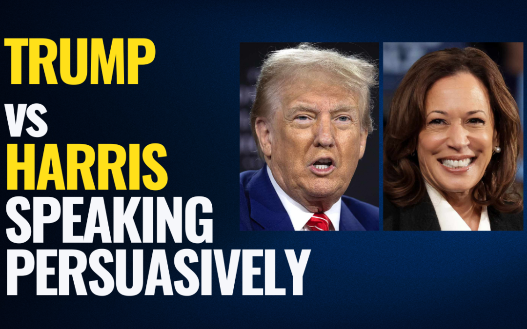 TRUMP vs HARRIS: How They’re Trying to Persuade You (Part One)